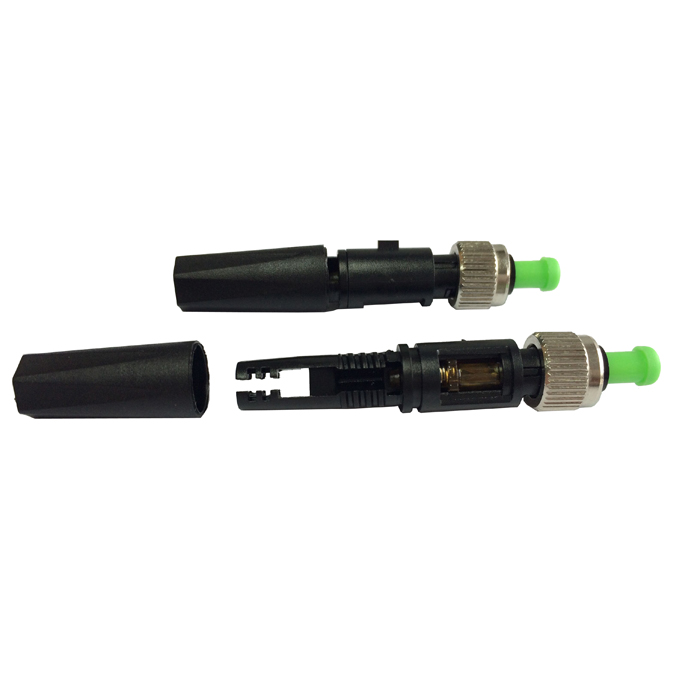 FC/APC Singlemode 3.0mm Pre-polished Ferrule Field Assembly Connector
