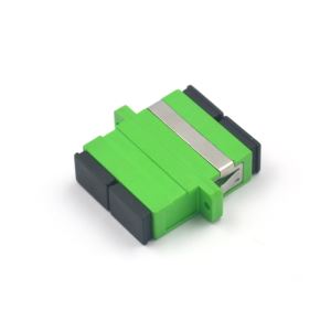 SC\/UPC Multimode OM3 Duplex Faser -Optikadapter