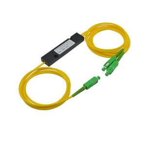 1x2 Singlemode Dual Window FBT -Koppler mit SC\/APC -Anschluss, 3. 0 mm ABS -Modul