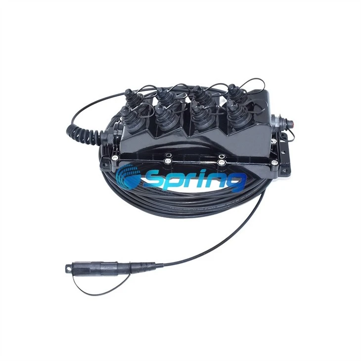 Multiport Service Terminal (MST) Box With Toneable MPO Pigtail