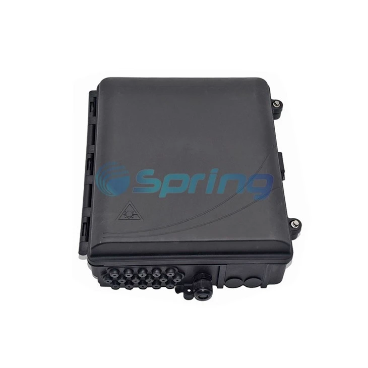 16core Fiber Splice Distribution NAP Box Aerial Mounted With PLC Splitters