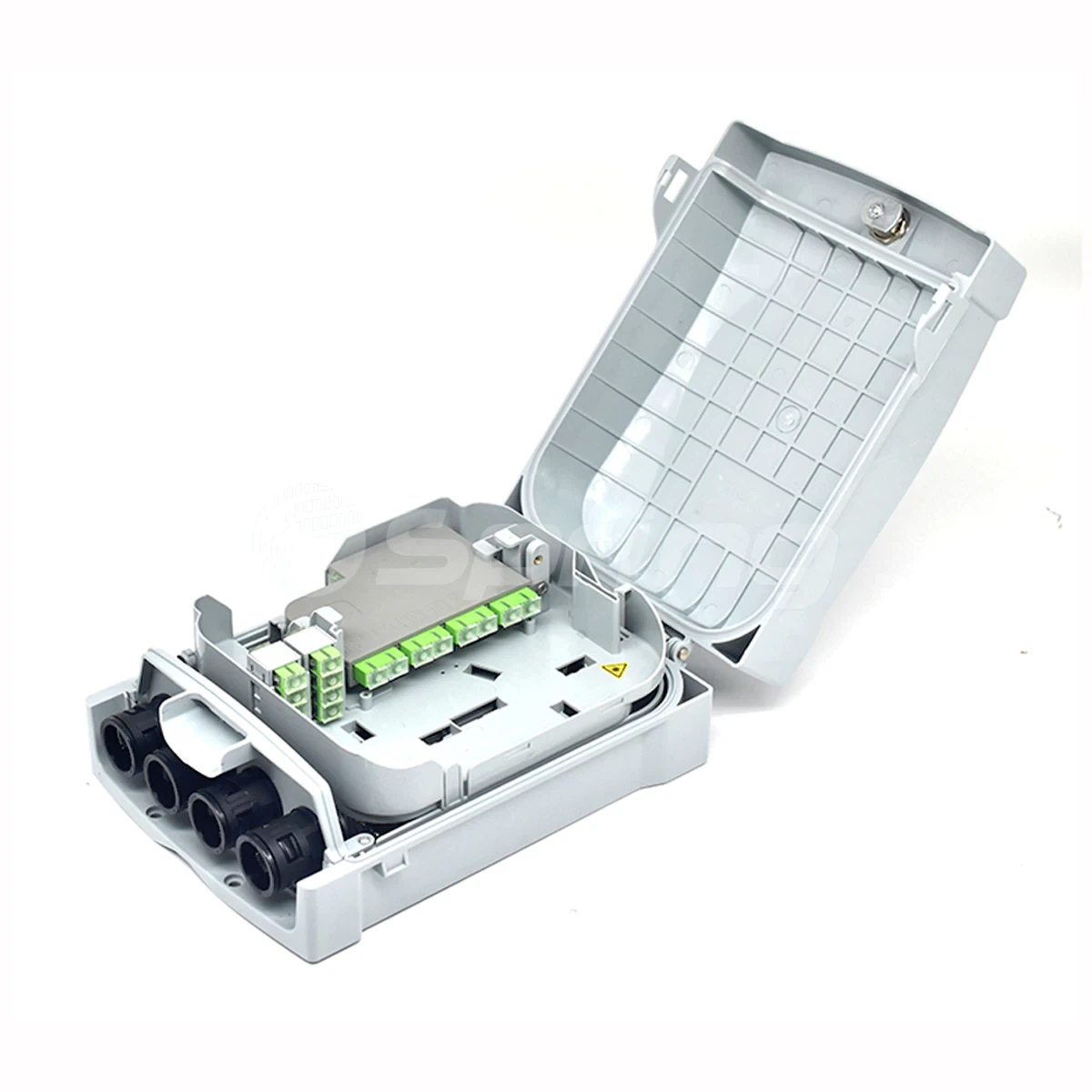 ROE 16 UI. 16-Port-Glasfaser-Anschlusskasten für FTTH-MDU