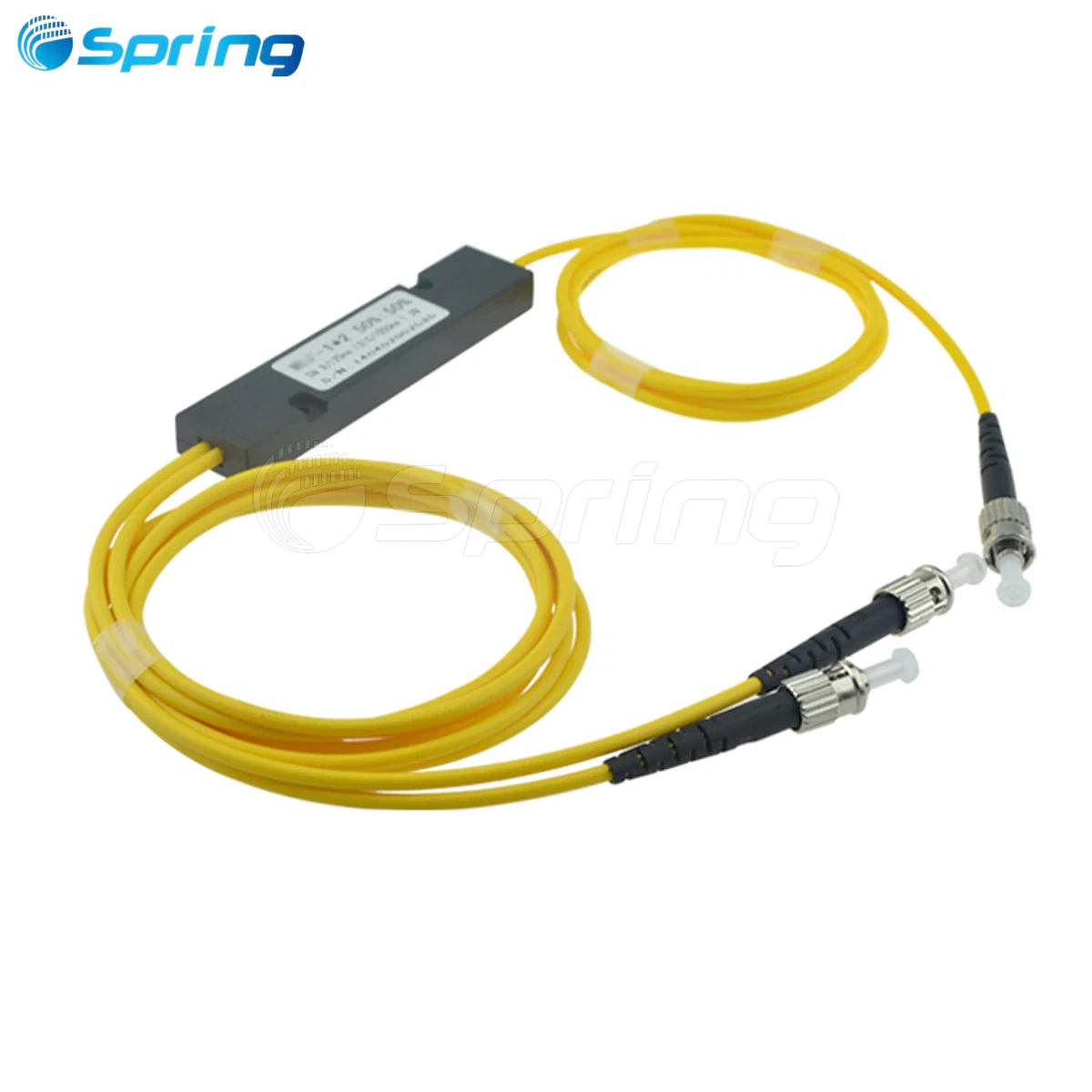 1x2 Singlemode Dual Fenster FBT -Koppler mit ST\/UPC -Anschluss 3. 0 mm Abs -Kassette
