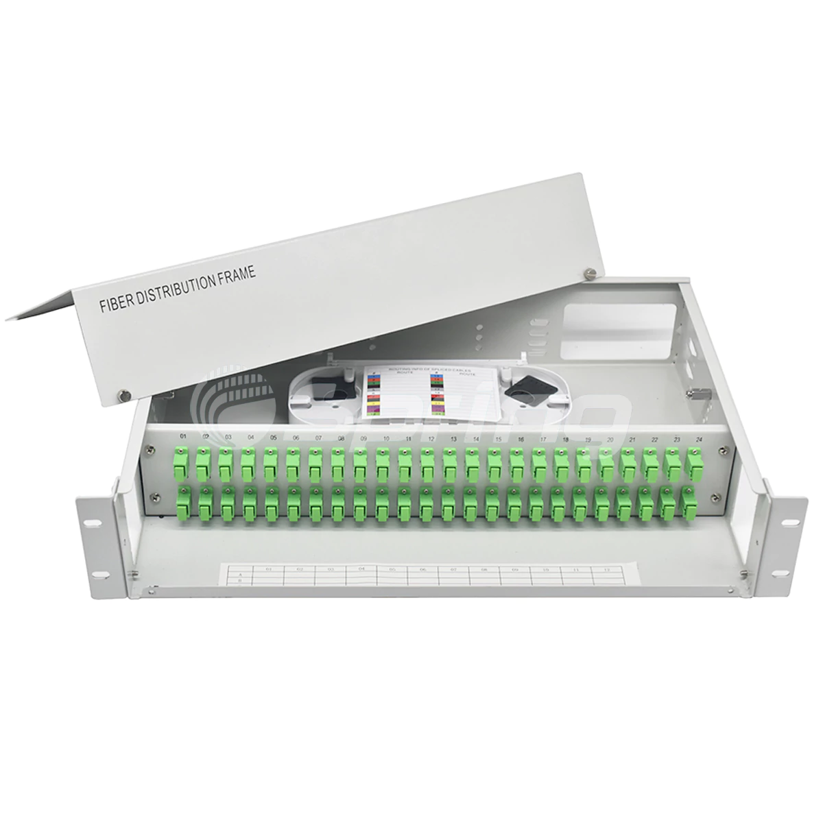 1U/2U/3U/4U Rack Mount Fiber Optic Patch Panel
