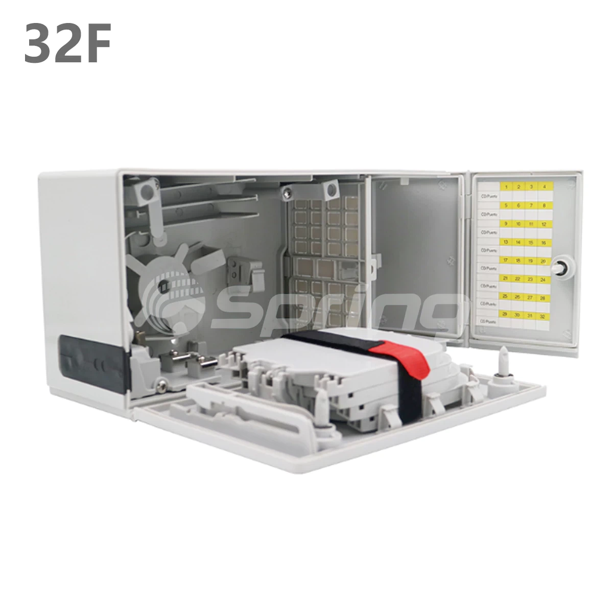 32/48F Glasfaser-Verteilerschrank für die Wandmontage mit mehreren-Betreibern